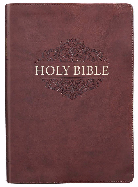 KJV Giant Print Bible, Brown