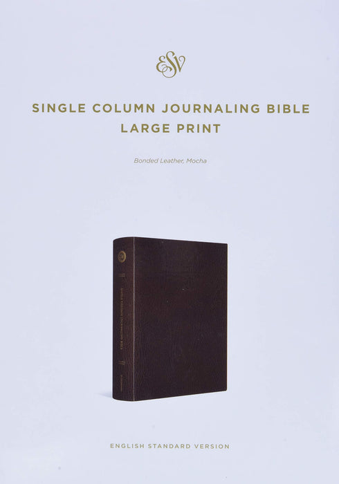 ESV Single Column Journaling Bible, Large Print