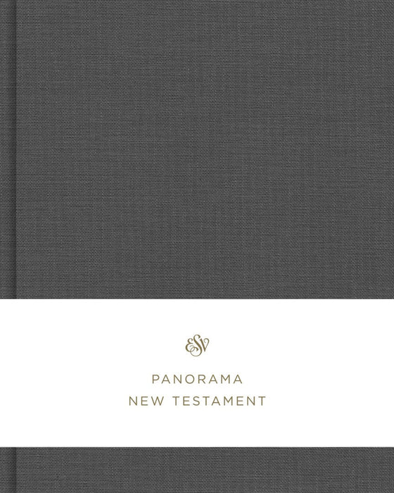 ESV Panorama New Testament, Gray Cloth over Board