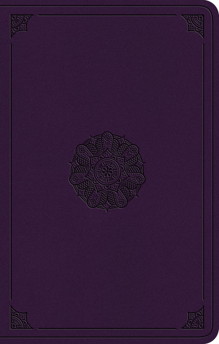 ESV Premium Gift Bible (TruTone, Lavender, Emblem Design)