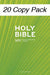 NIV Schools Hardback Bible 20 Copy Pack - N/A - Re-vived.com