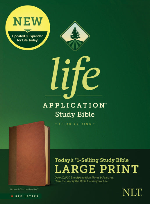 NLT Life Application Study Bible, Third Edition, Large Print