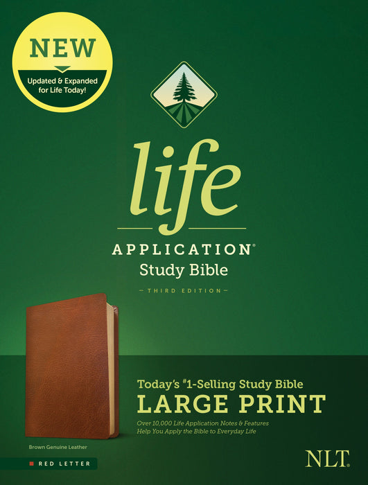 NLT Life Application Study Bible, Third Edition, Large Print