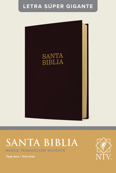 Santa Biblia NTV, Letra Súper Gigante, Letra Roja, Tapa dura