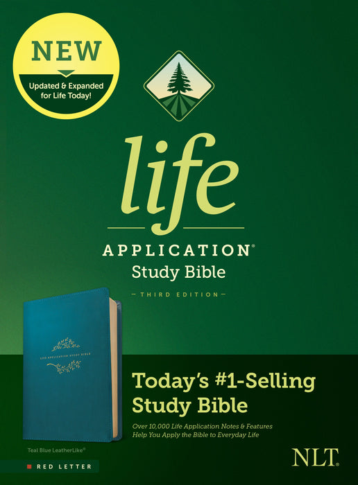 NLT Life Application Study Bible, Third Edition, Teal