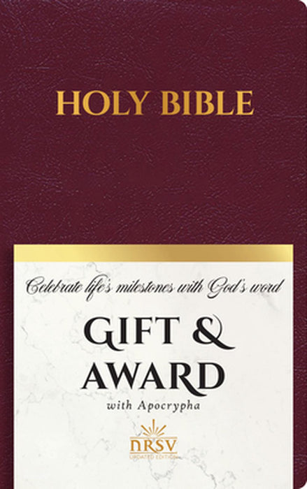 NRSV Updated Edition Gift & Award Bible with Apocrypha