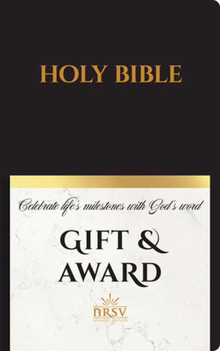 NRSV Updated Edition Gift & Award Bible, Black