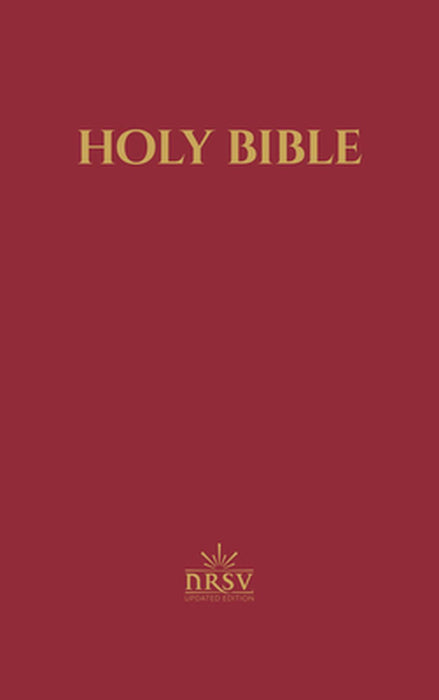 NRSV Updated Edition Pew Bible with Apocrypha, Burgundy