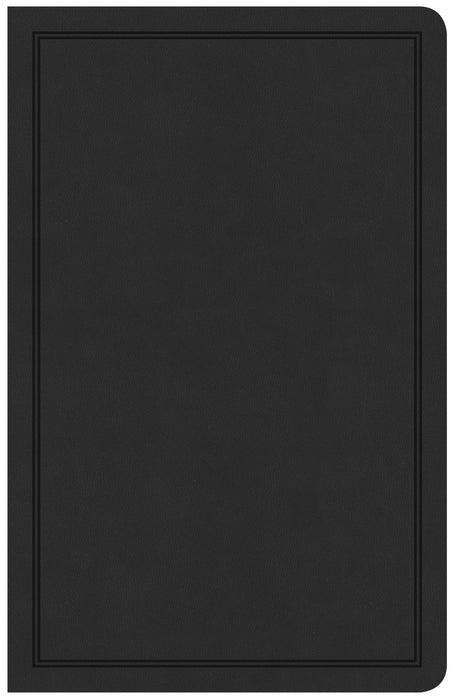 CSB Deluxe Gift Bible, Black LeatherTouch