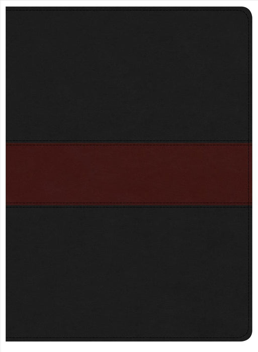 KJV Apologetics Study Bible, Black/Red Leathertouch Indexed