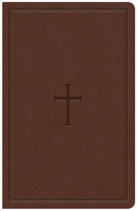 KJV Large Print Personal Size Reference Bible, Brown