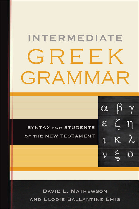 Intermediate Greek Grammar