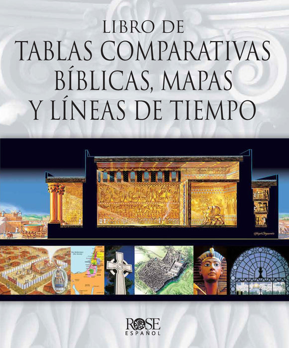 Libro de Tablas Comparativas Biblicas, Mapas Y Lineas de Tie