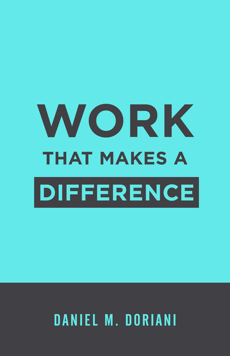 Work That Makes a Difference