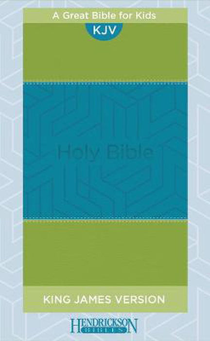 KJV Kids Bible, Blue/Green