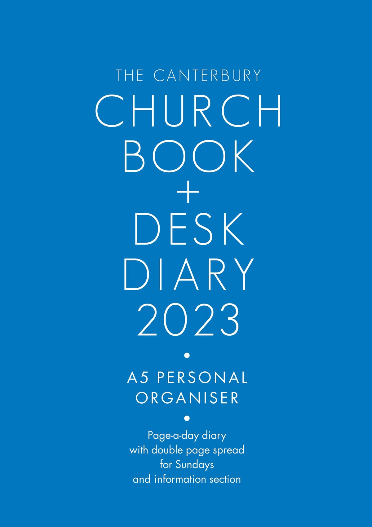 Canterbury Church Book & Desk Diary 2023 A5 Edition — Aslan Christian Books