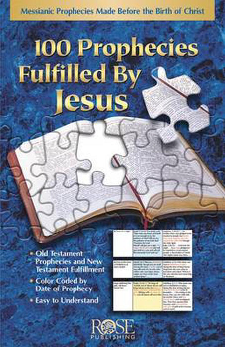 100 Prophecies Fulfilled by Jesus (pack of 5)