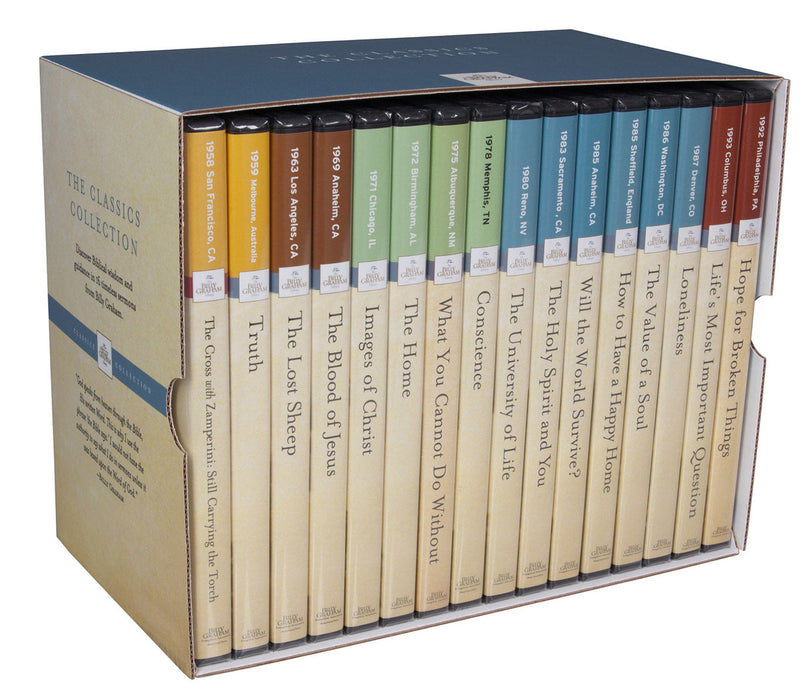 Billy Graham Classic Collection Box Set (16 DVD's)