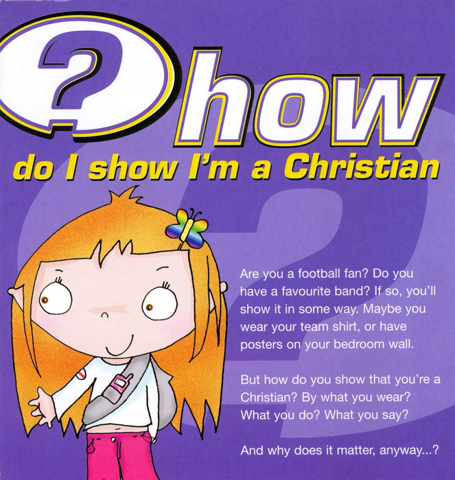 How Do I Show I'm a Christian? (Pack of 25)