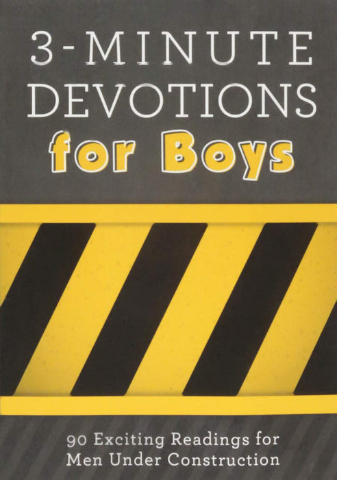 3-Minute Devotions For Boys