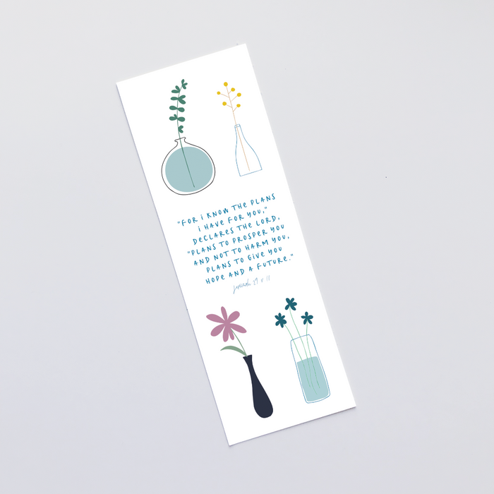 For I Know The Plans (Stems) Bookmark