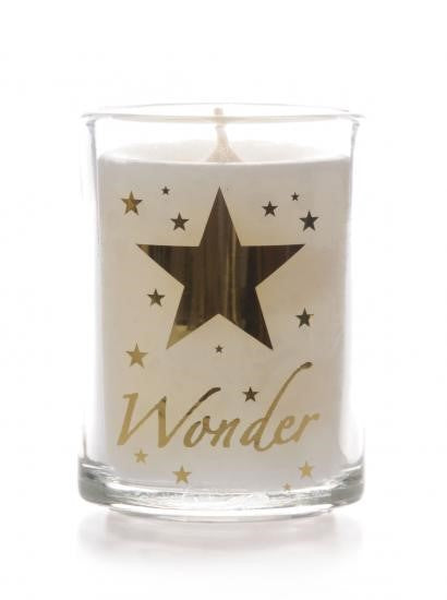 Wonder Glass Non Scented Candle (Individual)