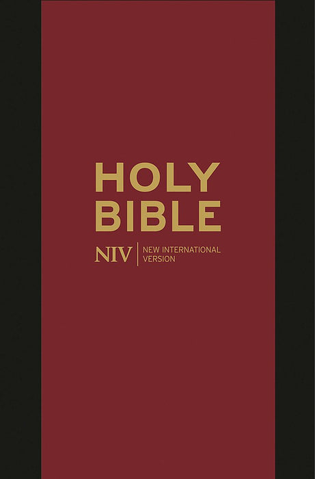 NIV Pocket Black Bonded Leather Bible With Zip.