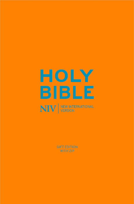 NIV Pocket Cyan Soft-Tone Bible With Zip