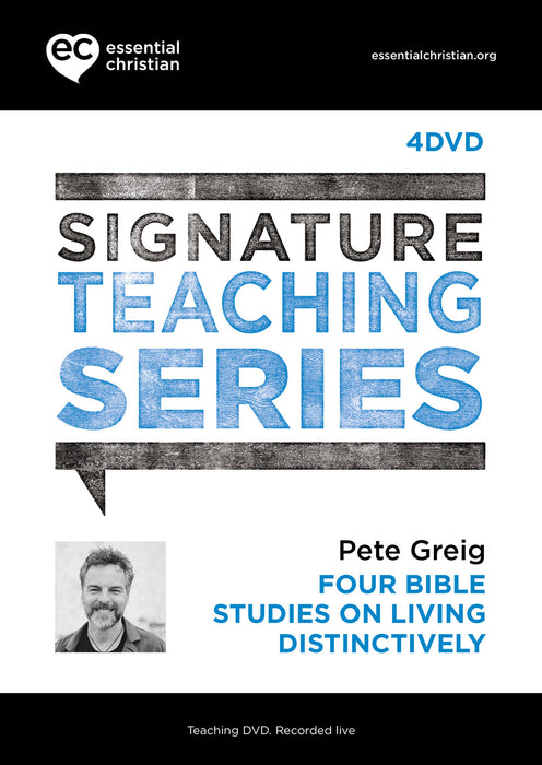 Living Distinctively: Signature Teaching Series 4 Talk DVD Pack
